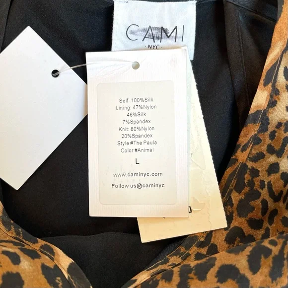 Cami NYC Leopard Print Bodysuit